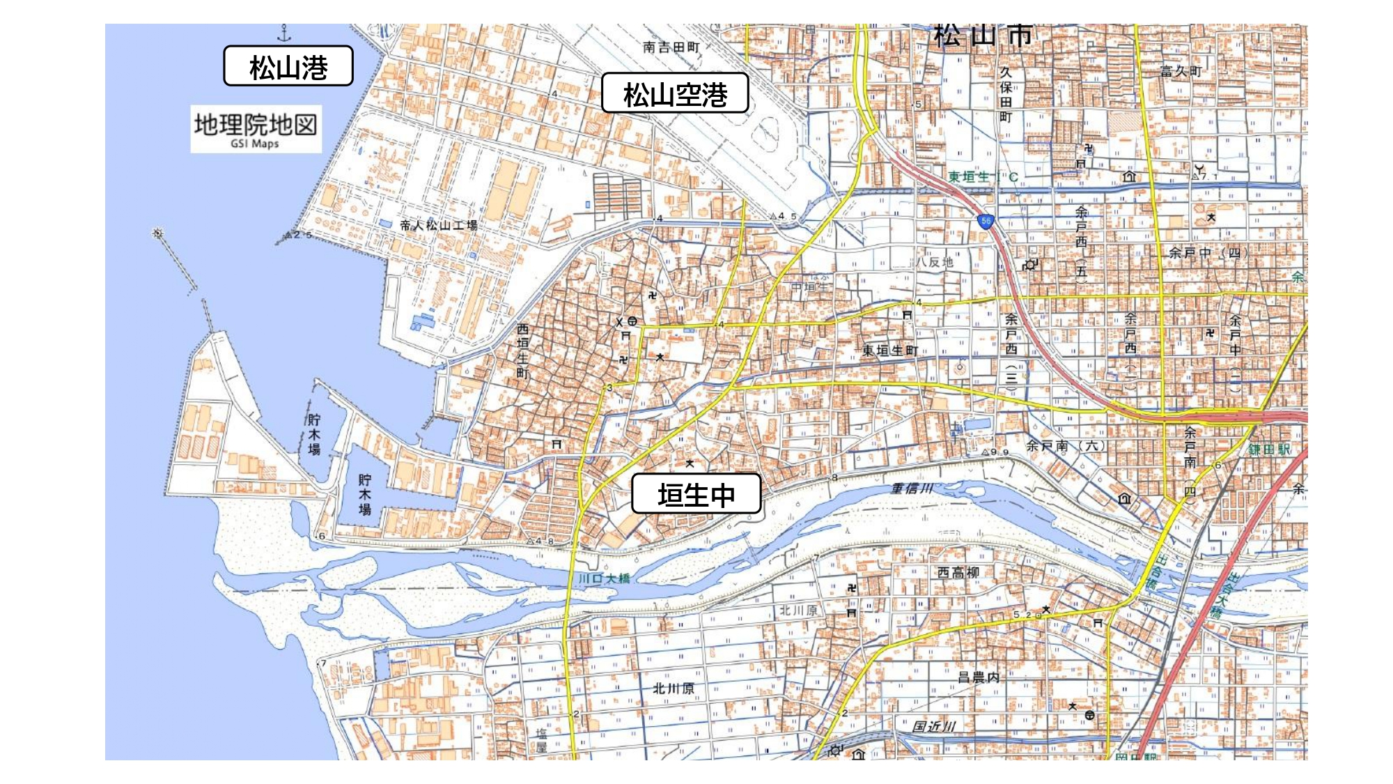 垣生中アクセス