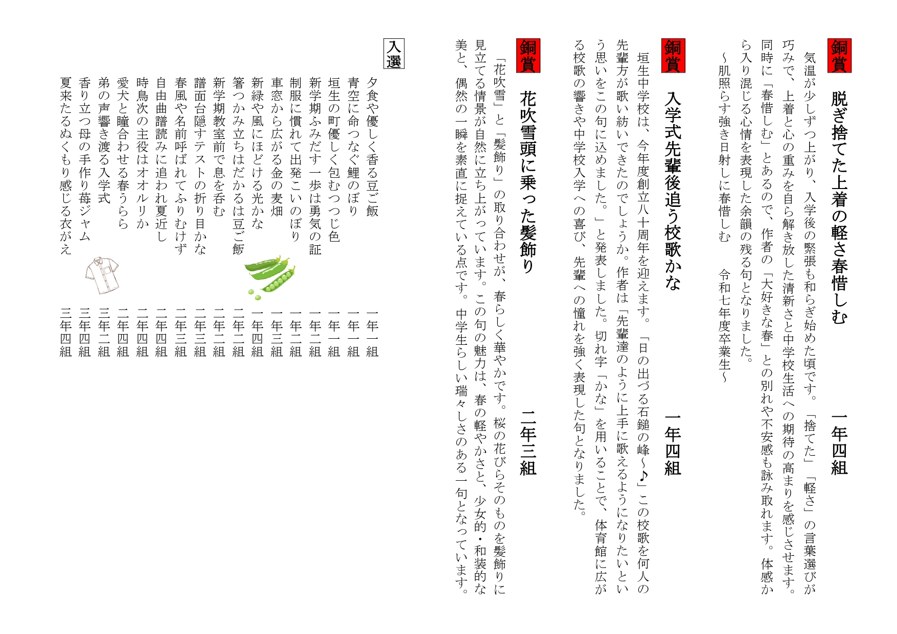鍵谷祭協賛垣生中俳句会（春季）入賞作品_page-0002
